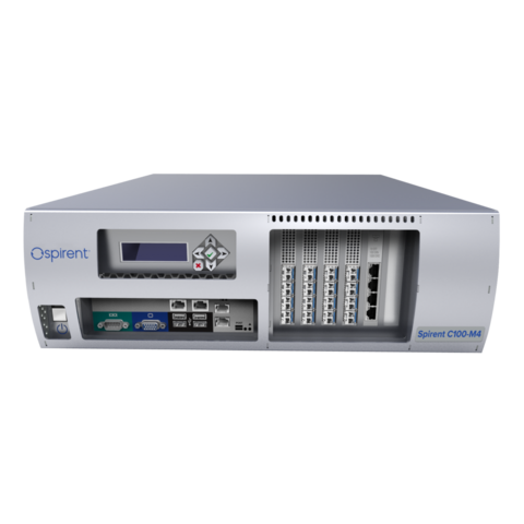 Spirent-C100-M4-Landslide-Front